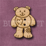 483 Teddy Bear 22mm x 28mm