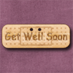 784 Get Well Soon Plaster 39mm x 14mm