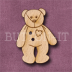 809 Soft Teddy Bear 23mm x 31mm