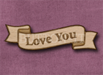 B-LY Love You 50mm x 14mm