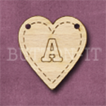 HB-A Heart Bunting 26mm x 28mm