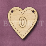 HB-O Heart Bunting 26mm x 28mm