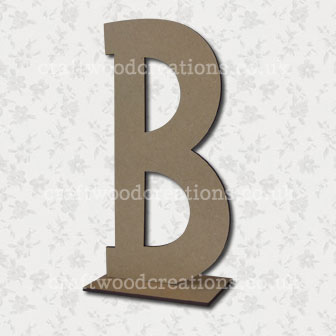 Free Standing Mdf Letter B