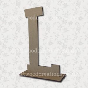 Free Standing Mdf Letters L