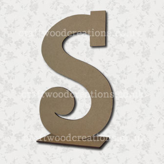 Free Standing Mdf Letters S