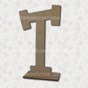 Free Standing Mdf Letters T