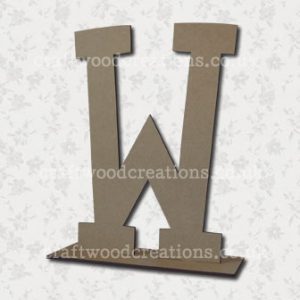 Free Standing Mdf Letters W