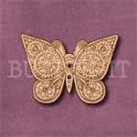 Steampunk Butterfly Button