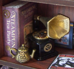 Steampunk Cabinet of Curiosities