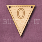 NB-10 Number Bunting 28mm x 30mm