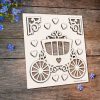 Chipboard Princess Carriage