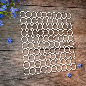 Chipboard Circles Background
